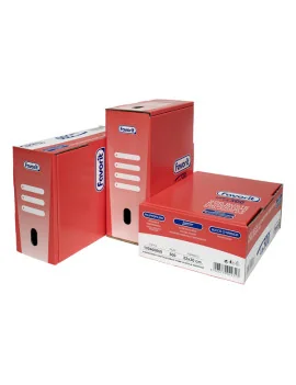 Busta a Perforazione Universale Favorit Superior - 22x30 cm - Goffrata Alto Spessore - 100460060 (Trasparente Conf. 500)