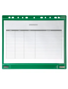 Busta a Perforazione Universale per Supporti Magnetici ad Anelli Tarifold - A4 - B181125 (Verde Conf. 5)