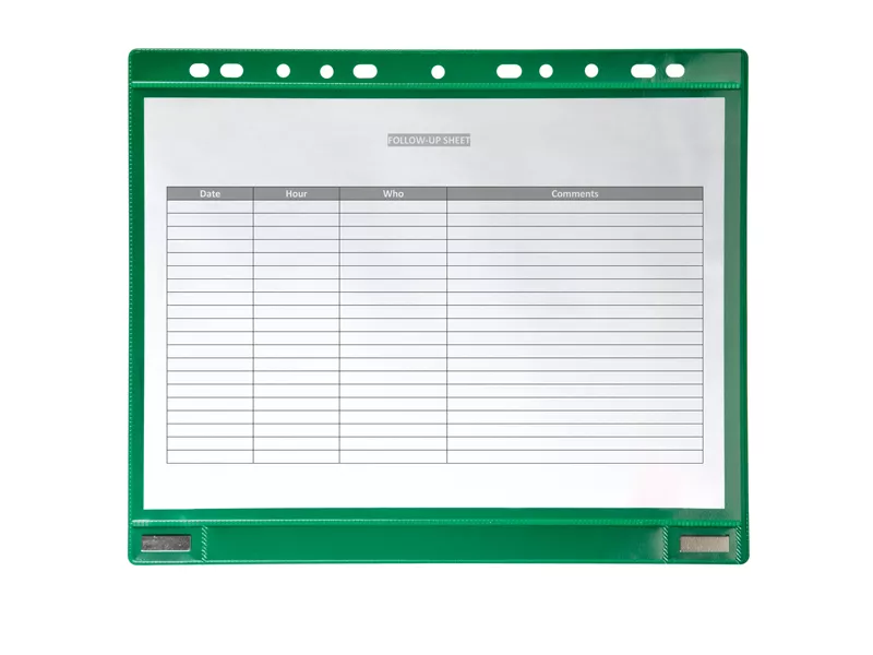 Busta a Perforazione Universale per Supporti Magnetici ad Anelli Tarifold - A4 - B181125 (Verde Conf. 5)