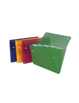 Archiviatore a Soffietto Ice Rexel - 6 Tasche - 2102032 (Assortiti)