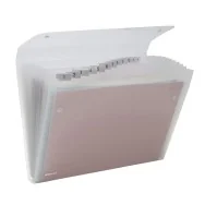 Archiviatore a Soffietto Ice Rexel - 13 Tasche - 2102035 (Bianco)