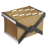 Archivio Portatile LuXor Bertesi - Completo di 10 Cartelle Joker - LUXOR4AV10P1 (Nero)