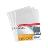 Busta a Perforazione Universale Air-Special Favorit - 22x30 cm - Superior Goffrata - 100460122 (Trasparente Conf. 50)