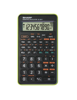 Calcolatrice Scientifica EL-501TB Sharp - EL-501TB-GR (Verde)