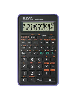 Calcolatrice Scientifica EL-501TB Sharp - EL-501TB-VL (Viola)