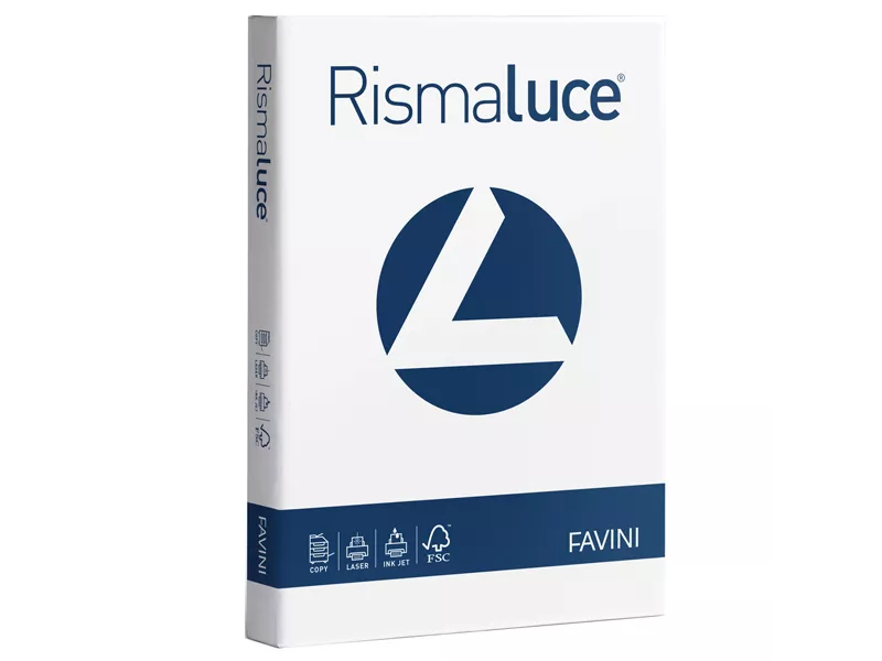 Carta Rismaluce Favini - A4 - 140 g - A650204 (Risma 200) Carta Rismaluce Favini - A4 - 140 g - A650204 (Risma 200)