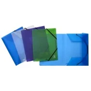 Cartella 3 Lembi con Elastico 2ndLife Favorit - 22x30 cm - 400067715 (Assortiti Conf. 4)