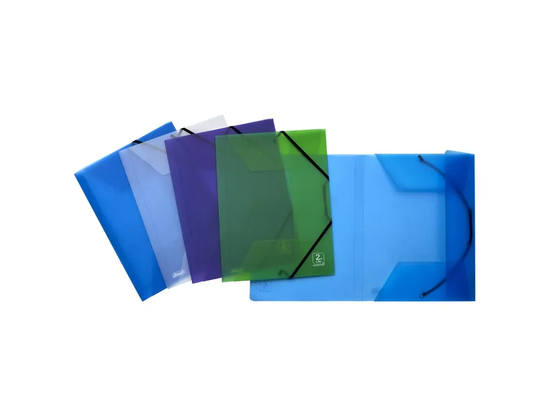 Cartella 3 Lembi con Elastico 2ndLife Favorit - 22x30 cm - 400067715 (Assortiti Conf. 4)