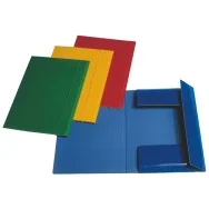 Cartella 3 Lembi con Elastico Esselte - Dorso 1,5 - 25x35 cm - 550 g - 390346050 (Blu Conf. 5)