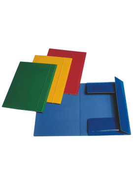 Cartella 3 Lembi con Elastico Esselte - Dorso 1,5 - 25x35 cm - 550 g - 390346050 (Blu Conf. 5)