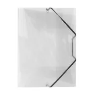 Cartella 3 Lembi con Elastico in PPL Lumina Favorit - 22x30 cm - 400116645 (Trasparente)