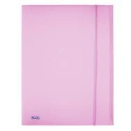 Cartella 3 Lembi con Elastico in PPL Pastel Favorit - 24x33 cm - 400116602 (Glicine)