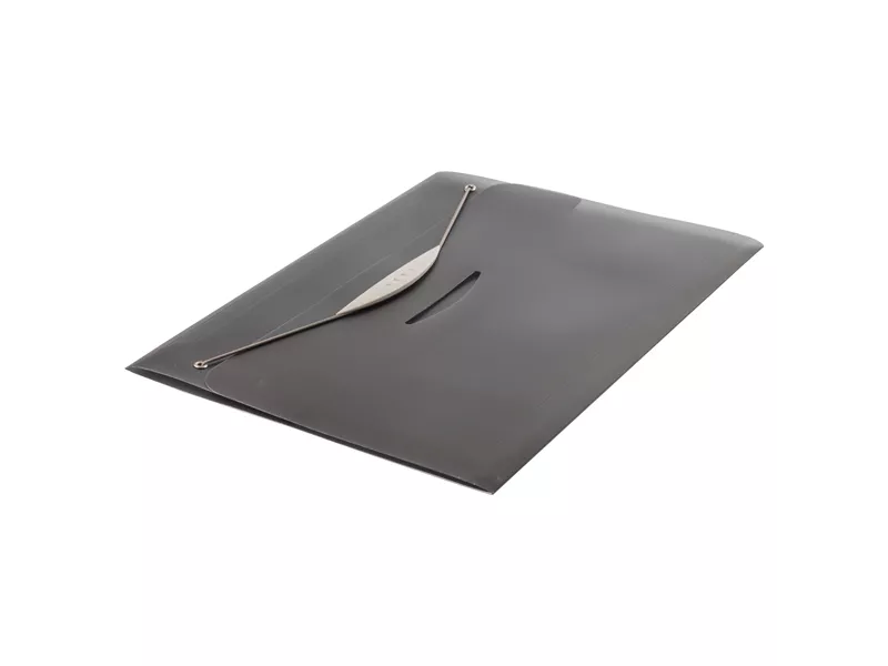 Cartella 3 Lembi con Elastico in PPL Swing Fellowes - 23,5x34,5 cm - 40337 (Grigio Conf. 3)
