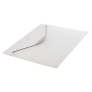 Cartella 3 Lembi con Elastico in PPL Swing Fellowes - 23,5x34,5 cm - 40338 (Trasparente Conf. 3)