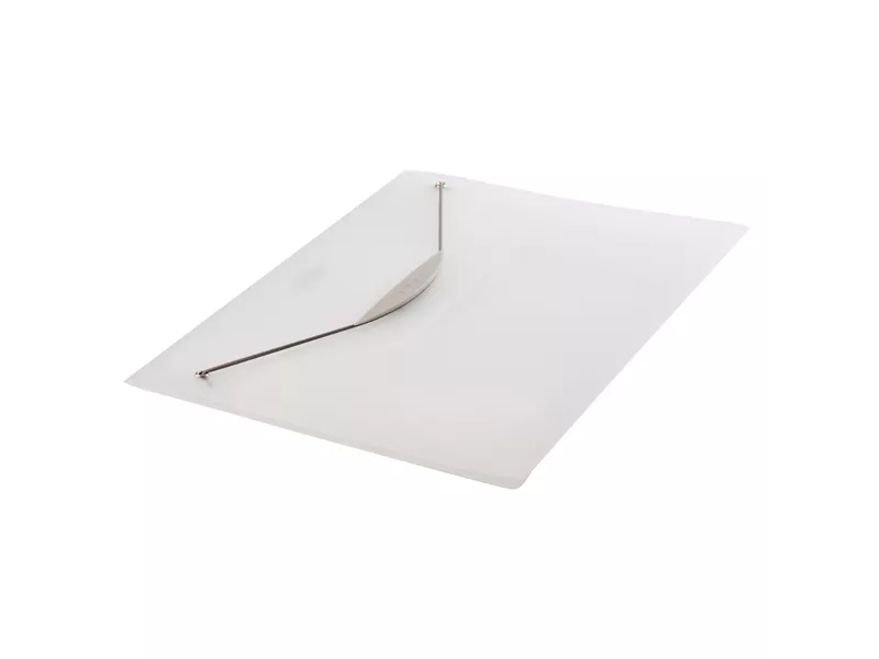 Cartella 3 Lembi con Elastico in PPL Swing Fellowes - 23,5x34,5 cm - 40338 (Trasparente Conf. 3)