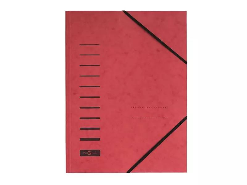 Cartella 3 Lembi con Elastico Pagna - 24001-01 (Rosso) Cartella 3 Lembi con Elastico Pagna - 24001-01 (Rosso)