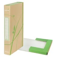 Cartella Portaprogetti con Elastico Oxford Green Esselte - Dorso 4 - 22x30 cm - 397850503 (Avana Conf. 12)