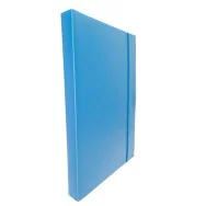 Cartella Portaprogetti con Elastico U140 Leonardi - Dorso 3 - 25x35 cm - U140-AZ (Azzurro Conf. 10)