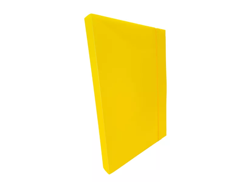 Cartella Portaprogetti con Elastico U140 Leonardi - Dorso 3 - 25x35 cm - U140-GI (Giallo Conf. 10)