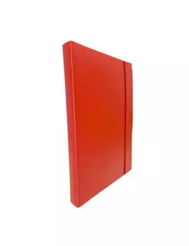Cartella Portaprogetti con Elastico U140 Leonardi - Dorso 3 - 25x35 cm - U140-RO (Rosso Conf. 10)