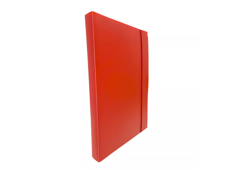 Cartella Portaprogetti con Elastico U140 Leonardi - Dorso 3 - 25x35 cm - U140-RO (Rosso Conf. 10)