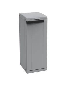 Armadio Portarifiuti Ecoline 1 Terry Store Age - 44x39x89 cm - 1003058 (Grigio)