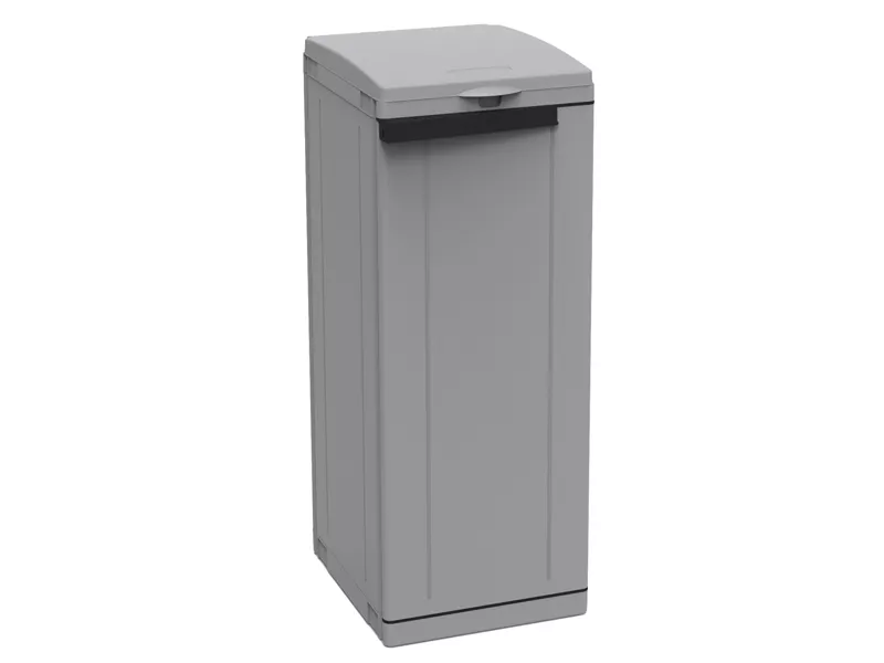 Armadio Portarifiuti Ecoline 1 Terry Store Age - 44x39x89 cm - 1003058 (Grigio)