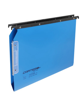 Cartelle Sospese in PPL Cartesio Bertesi - Armadio - Interasse 33 cm - U - 514M BETA 3-A3 (Blu Conf. 25)