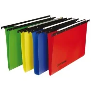 Cartelle Sospese in PPL Cartesio Bertesi - Cassetto - 39 cm - V - 500/395-A7 (Assortiti Conf. 25)