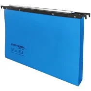 Cartelle Sospese in PPL Cartesio Bertesi - Cassetto - Interasse 39 cm - U - 500/395 3-A3 (Blu Conf. 25)