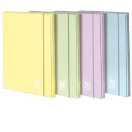 Cartellina 3 Lembi con Elastico Pastel One Color Blasetti - 26x35 cm - 7190 (Assortiti Pastello Conf. 6)
