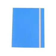 Cartellina 3 Lembi con Elastico Cartiere del Garda - 27x37 cm - CG0075FEXXXAC06 (Blu Conf. 5)