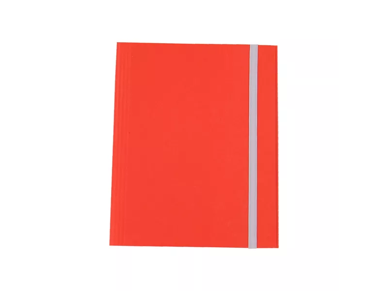 Cartellina 3 Lembi con Elastico Cartiere del Garda - 27x37 cm - CG0075FEXXXAC02 (Rosso Conf. 5)