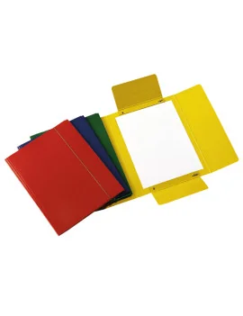 Cartellina 3 Lembi con Elastico Cartiere del Garda - 25x34 cm - CG0032PBXXXAE15 (Assortiti Conf. 10)