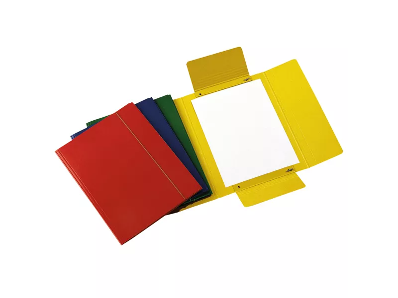 Cartellina 3 Lembi con Elastico Cartiere del Garda - 25x34 cm - CG0032PBXXXAE15 (Assortiti Conf. 10)