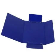 Cartellina 3 Lembi con Elastico Cartiere del Garda - 25x34 cm - CG0032PBXXXAE01 (Blu Conf. 10)