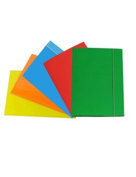 Cartellina 3 Lembi con Elastico Cartiere del Garda - 25x34 cm - CG0032LBXXXAE15 (Assortiti Conf. 10)