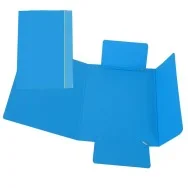 Cartellina 3 Lembi con Elastico Cartiere del Garda - 17x25 cm - CG0040LBXXXAE06 (Azzurro Conf. 10)
