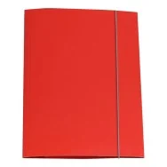 Cartellina 3 Lembi con Elastico Cartiere del Garda - 25x34 cm - CG0032LBXXXAE02 (Rosso Conf. 10)