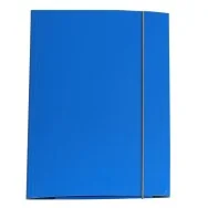 Cartellina 3 Lembi con Elastico Cartiere del Garda - 25x34 cm - CG0032LBXXXAE06 (Azzurro Conf. 10)