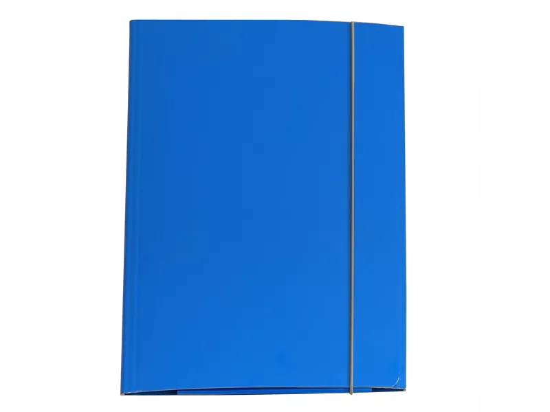 Cartellina 3 Lembi con Elastico Cartiere del Garda - 25x34 cm - CG0032LBXXXAE06 (Azzurro Conf. 10)