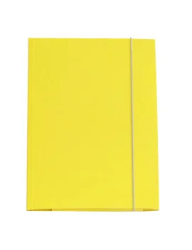 Cartellina 3 Lembi con Elastico Cartiere del Garda - 25x34 cm - CG0032LBXXXAE04 (Giallo Conf. 10)