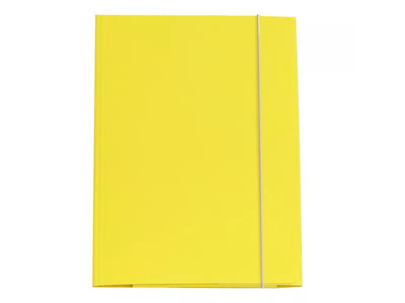Cartellina 3 Lembi con Elastico Cartiere del Garda - 25x34 cm - CG0032LBXXXAE04 (Giallo Conf. 10)