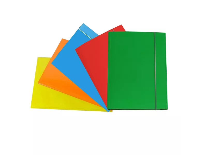 Cartellina 3 Lembi con Elastico Cartiere del Garda - 17x25 cm - CG0040LBXXXAE15 (Assortiti Conf. 10)