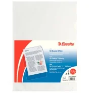 Cartellina a L Copy Safe Esselte - A4 - Office PPL - 395082000 (Trasparente Antiriflesso Conf. 50)
