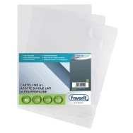 Cartellina a L Pratic Favorit - 22x30 cm -  Superior Liscia - 100460047 (Trasparente Conf. 50)