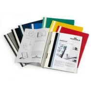 Cartellina in PPL ad Aghi Duraplus Durable - A4 - Personalizzabile - 2579-02 (Bianco Conf. 25)