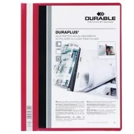 Cartellina in PPL ad Aghi Duraplus Durable - A4 - Personalizzabile - 2579-03 (Rosso Conf. 25)