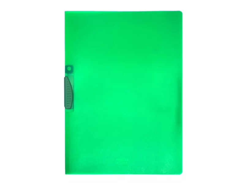 Cartellina per Rilegatura in PPL Clipper Fellowes - 22x30 cm - F007TV (Verde Trasparente Conf. 20)