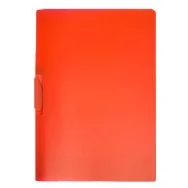 Cartellina per Rilegatura in PPL Clipper Fellowes - 22x30 cm - F007TR (Rosso Trasparente Conf. 20)